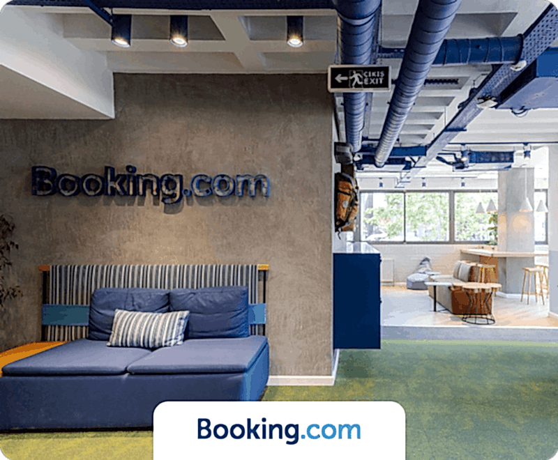 Kolektif House iş ortaklarından Booking'nin promosyonel logo görseli