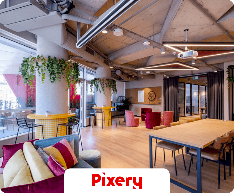 Kolektif House iş ortaklarından Pixery'nin promosyonel logo görseli