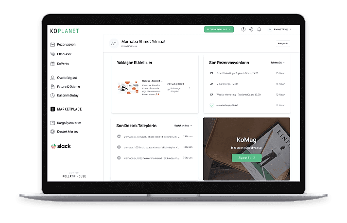 Kolektif House KoPlanet ürün görseli, modern ve kullanıcı dostu tasarım.