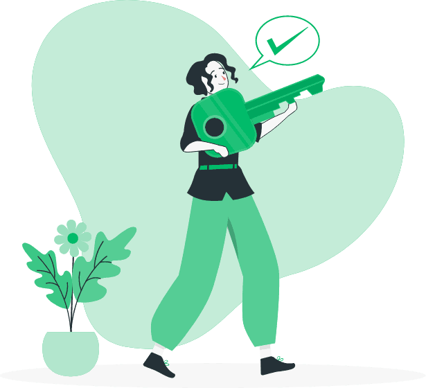 Kolektif House mimari tasarım çözümleri için anahtar ikon görseli.